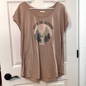 Lets go outside shirt